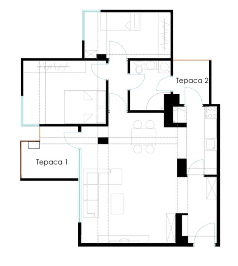 - Serenity Apartment - Скопье Экстерьер фото
